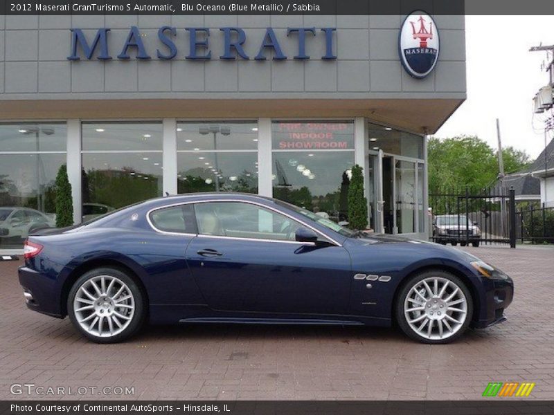  2012 GranTurismo S Automatic Blu Oceano (Blue Metallic)