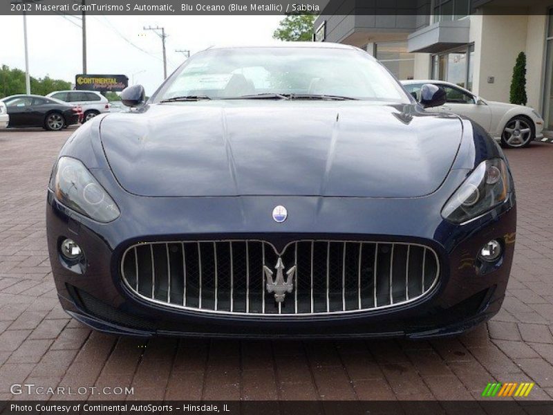 Blu Oceano (Blue Metallic) / Sabbia 2012 Maserati GranTurismo S Automatic