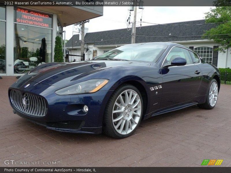 Blu Oceano (Blue Metallic) / Sabbia 2012 Maserati GranTurismo S Automatic