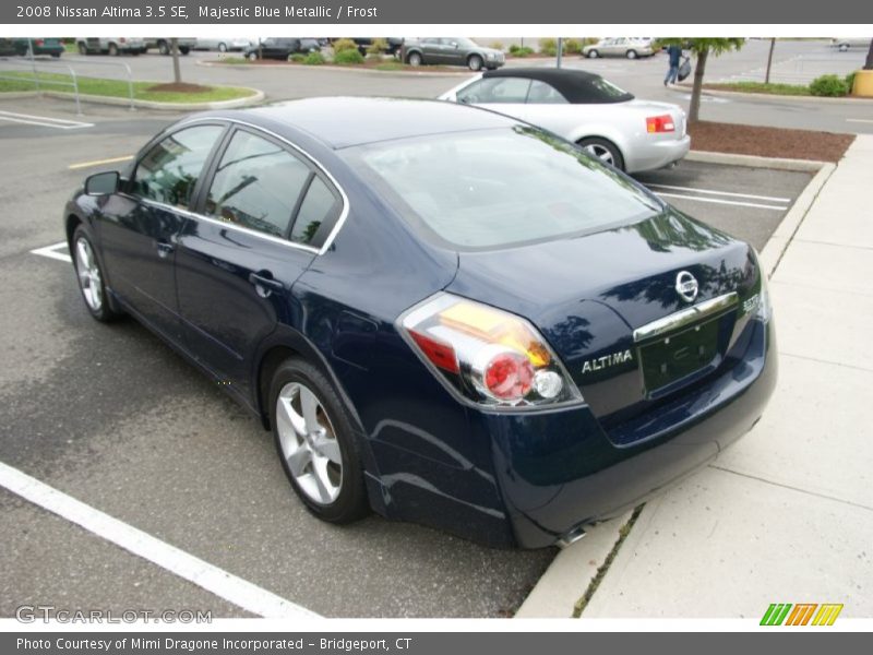 Majestic Blue Metallic / Frost 2008 Nissan Altima 3.5 SE