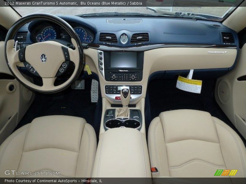 Dashboard of 2012 GranTurismo S Automatic