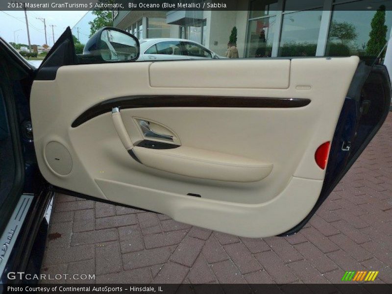 Door Panel of 2012 GranTurismo S Automatic