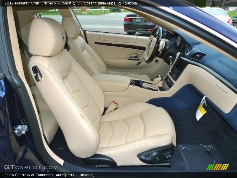  2012 GranTurismo S Automatic Sabbia Interior