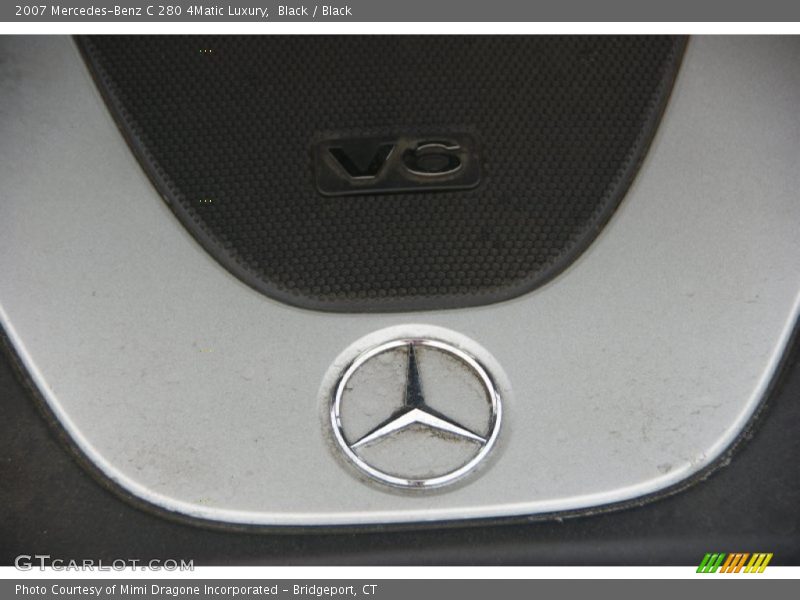 Black / Black 2007 Mercedes-Benz C 280 4Matic Luxury