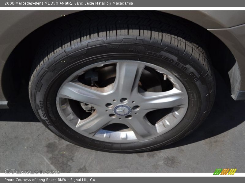 Sand Beige Metallic / Macadamia 2008 Mercedes-Benz ML 350 4Matic