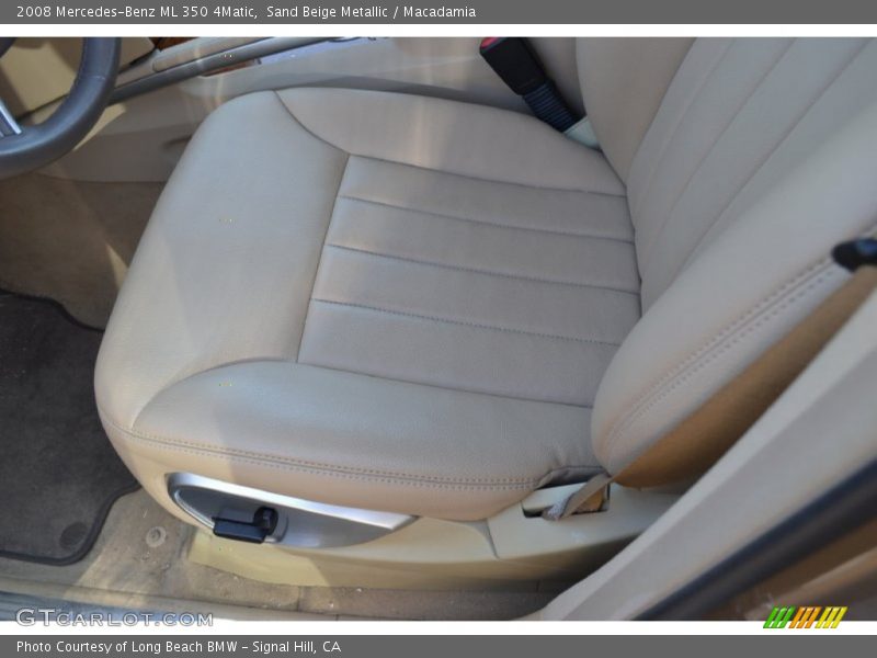 Sand Beige Metallic / Macadamia 2008 Mercedes-Benz ML 350 4Matic