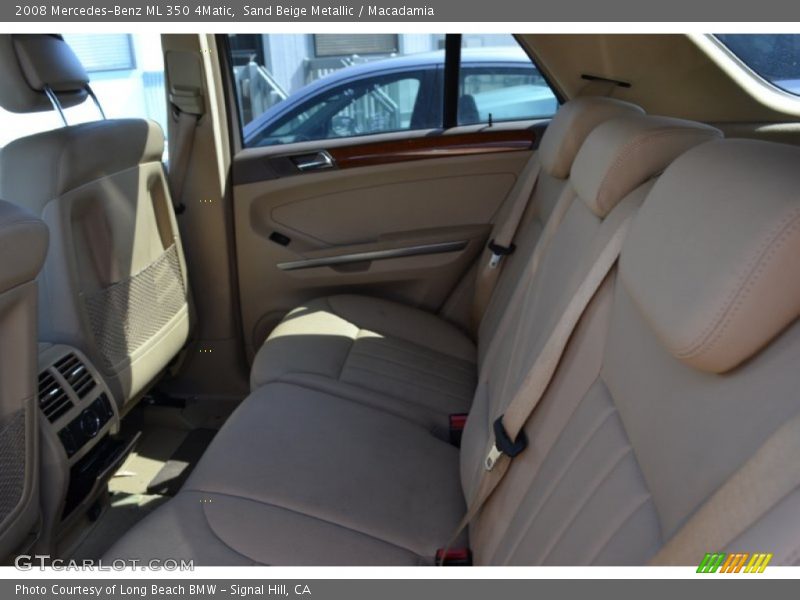 Sand Beige Metallic / Macadamia 2008 Mercedes-Benz ML 350 4Matic