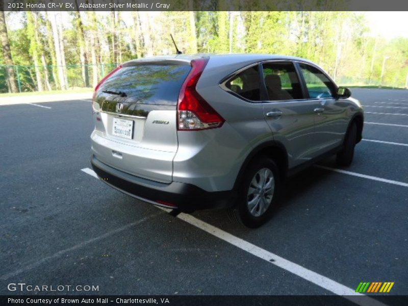 Alabaster Silver Metallic / Gray 2012 Honda CR-V EX