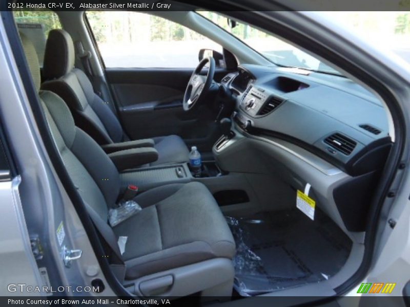 Alabaster Silver Metallic / Gray 2012 Honda CR-V EX