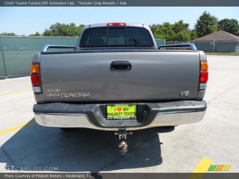 Thunder Gray Metallic / Oak 2000 Toyota Tundra SR5 Extended Cab