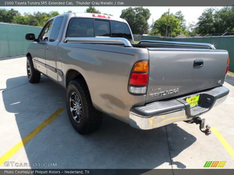 Thunder Gray Metallic / Oak 2000 Toyota Tundra SR5 Extended Cab