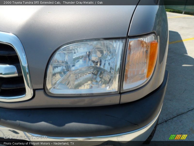 Thunder Gray Metallic / Oak 2000 Toyota Tundra SR5 Extended Cab