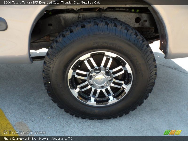 Thunder Gray Metallic / Oak 2000 Toyota Tundra SR5 Extended Cab