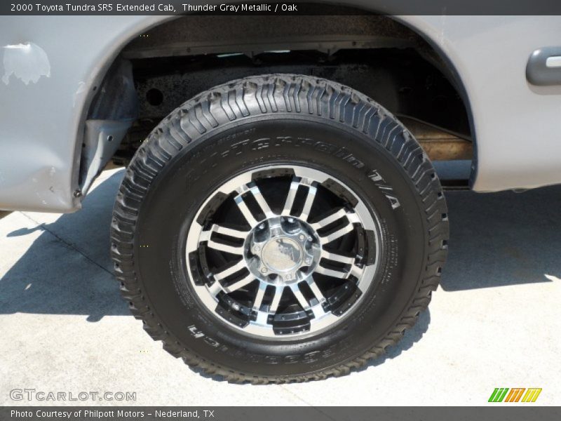 Thunder Gray Metallic / Oak 2000 Toyota Tundra SR5 Extended Cab