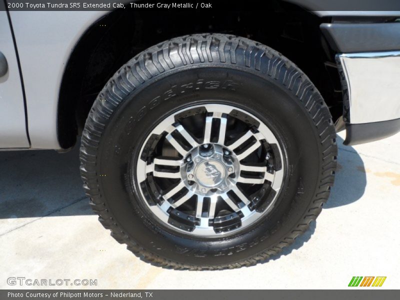 Thunder Gray Metallic / Oak 2000 Toyota Tundra SR5 Extended Cab
