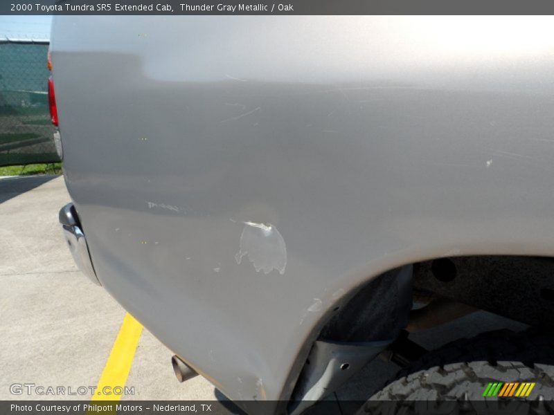 Thunder Gray Metallic / Oak 2000 Toyota Tundra SR5 Extended Cab