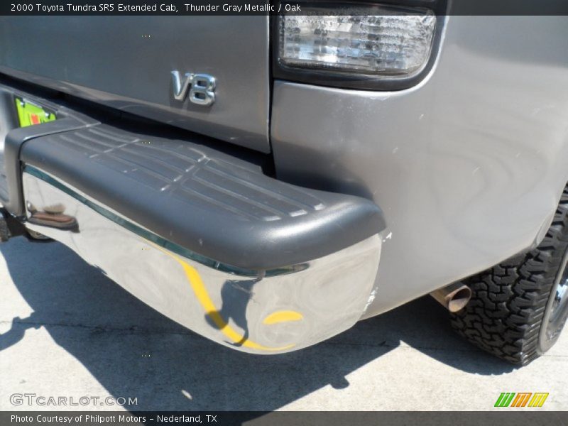 Thunder Gray Metallic / Oak 2000 Toyota Tundra SR5 Extended Cab