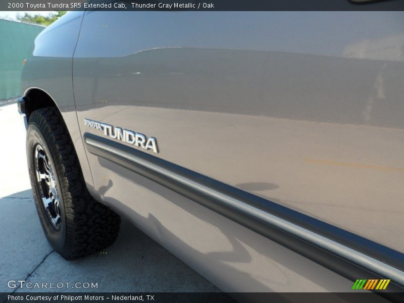 Thunder Gray Metallic / Oak 2000 Toyota Tundra SR5 Extended Cab