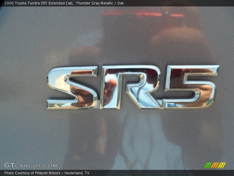 Thunder Gray Metallic / Oak 2000 Toyota Tundra SR5 Extended Cab