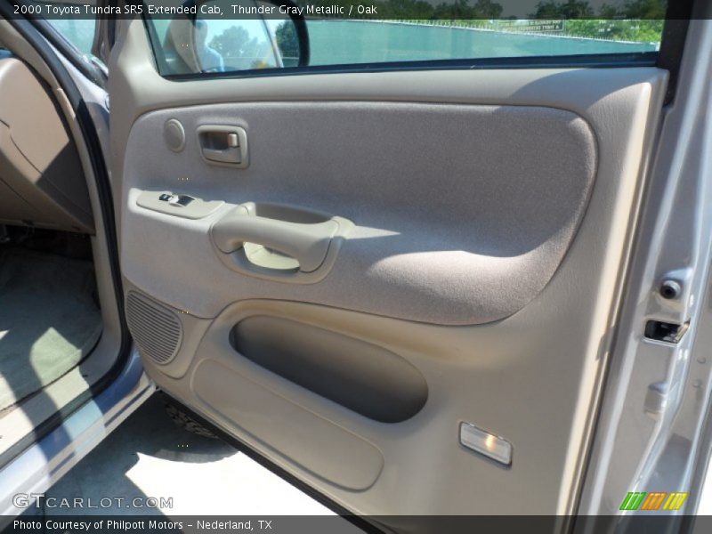 Thunder Gray Metallic / Oak 2000 Toyota Tundra SR5 Extended Cab