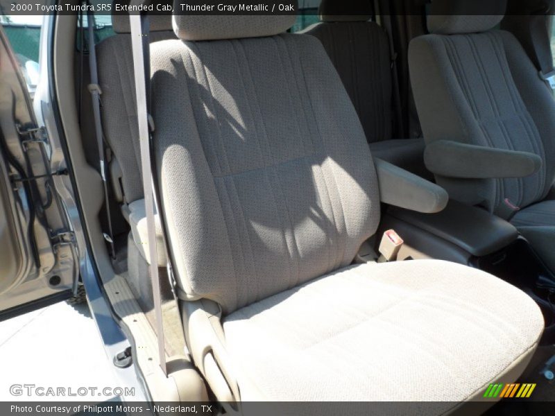 Thunder Gray Metallic / Oak 2000 Toyota Tundra SR5 Extended Cab