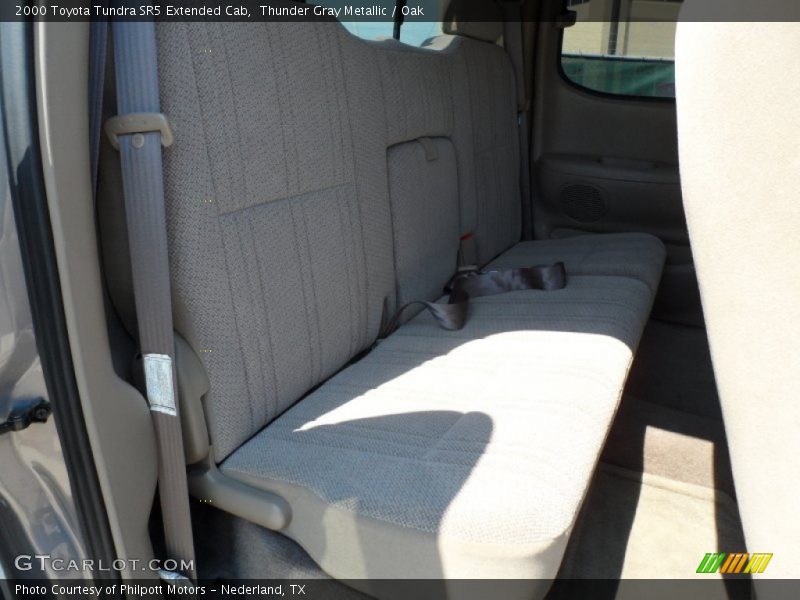 Thunder Gray Metallic / Oak 2000 Toyota Tundra SR5 Extended Cab