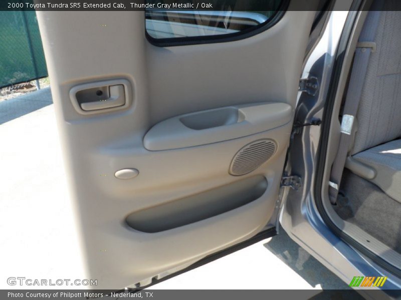 Thunder Gray Metallic / Oak 2000 Toyota Tundra SR5 Extended Cab
