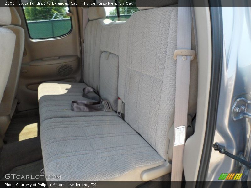 Thunder Gray Metallic / Oak 2000 Toyota Tundra SR5 Extended Cab