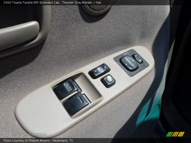 Thunder Gray Metallic / Oak 2000 Toyota Tundra SR5 Extended Cab