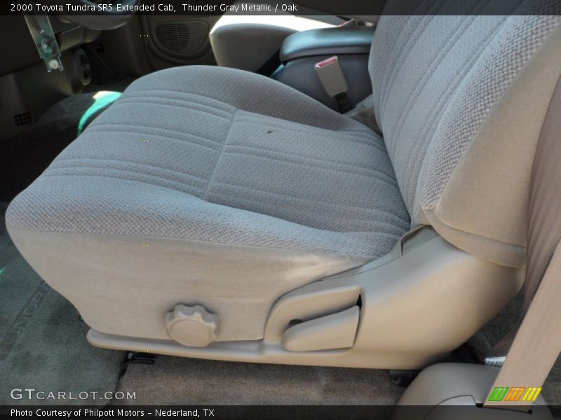 Thunder Gray Metallic / Oak 2000 Toyota Tundra SR5 Extended Cab