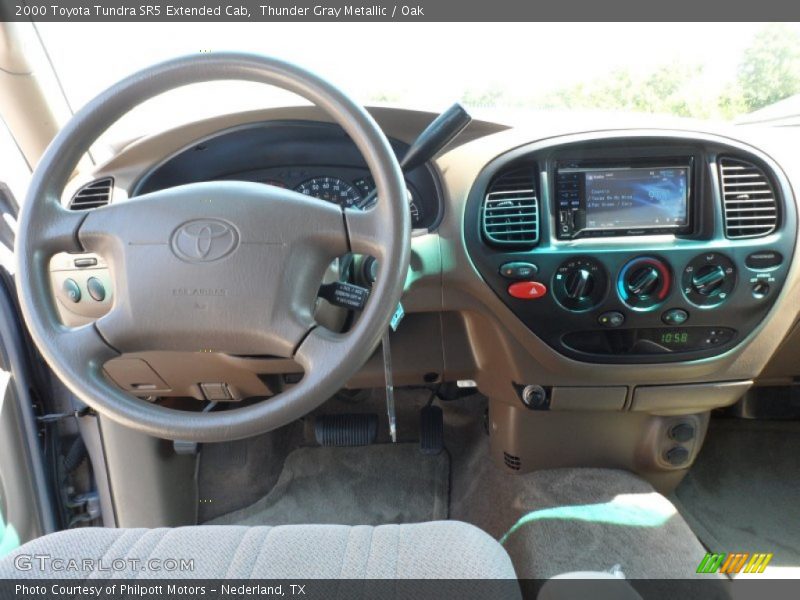 Thunder Gray Metallic / Oak 2000 Toyota Tundra SR5 Extended Cab