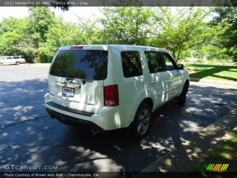 Taffeta White / Gray 2012 Honda Pilot EX 4WD