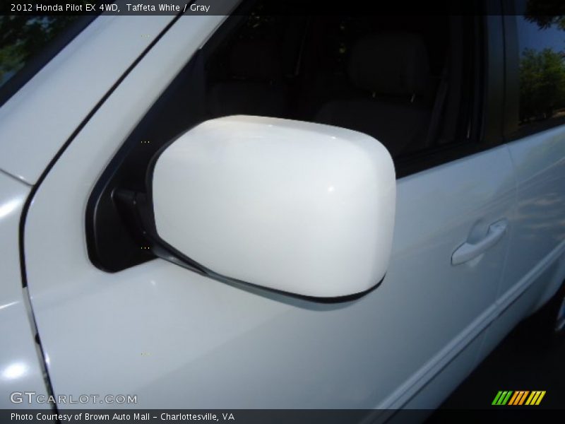 Taffeta White / Gray 2012 Honda Pilot EX 4WD