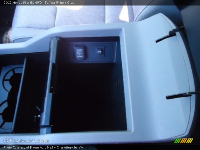 Taffeta White / Gray 2012 Honda Pilot EX 4WD