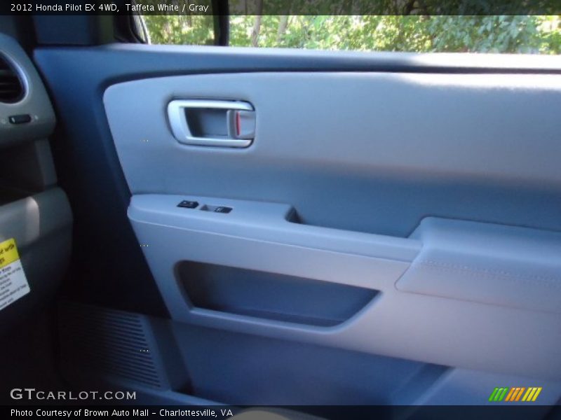 Taffeta White / Gray 2012 Honda Pilot EX 4WD