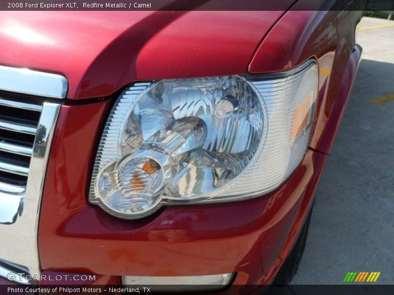 Redfire Metallic / Camel 2008 Ford Explorer XLT