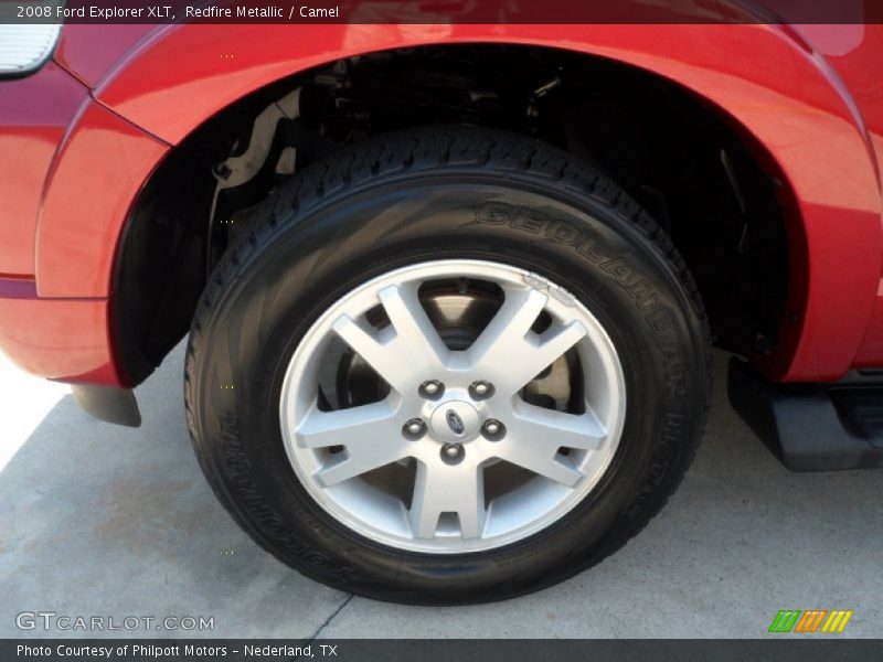 Redfire Metallic / Camel 2008 Ford Explorer XLT