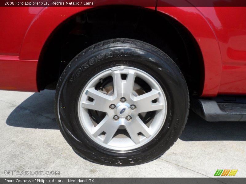 Redfire Metallic / Camel 2008 Ford Explorer XLT