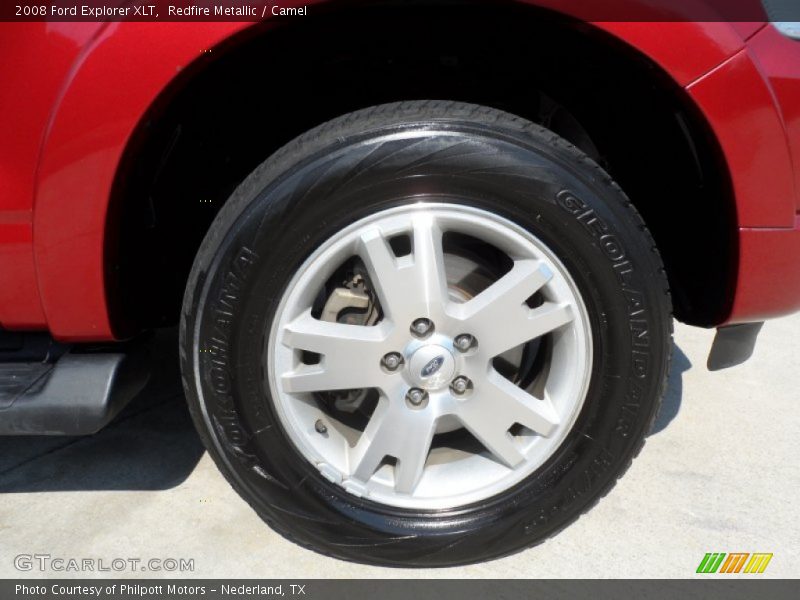 Redfire Metallic / Camel 2008 Ford Explorer XLT