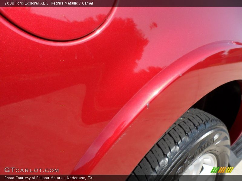 Redfire Metallic / Camel 2008 Ford Explorer XLT