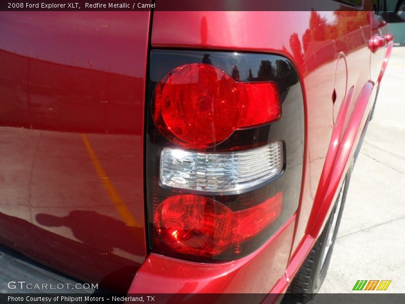 Redfire Metallic / Camel 2008 Ford Explorer XLT