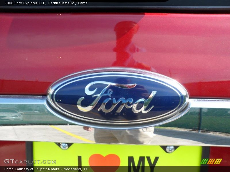 Redfire Metallic / Camel 2008 Ford Explorer XLT