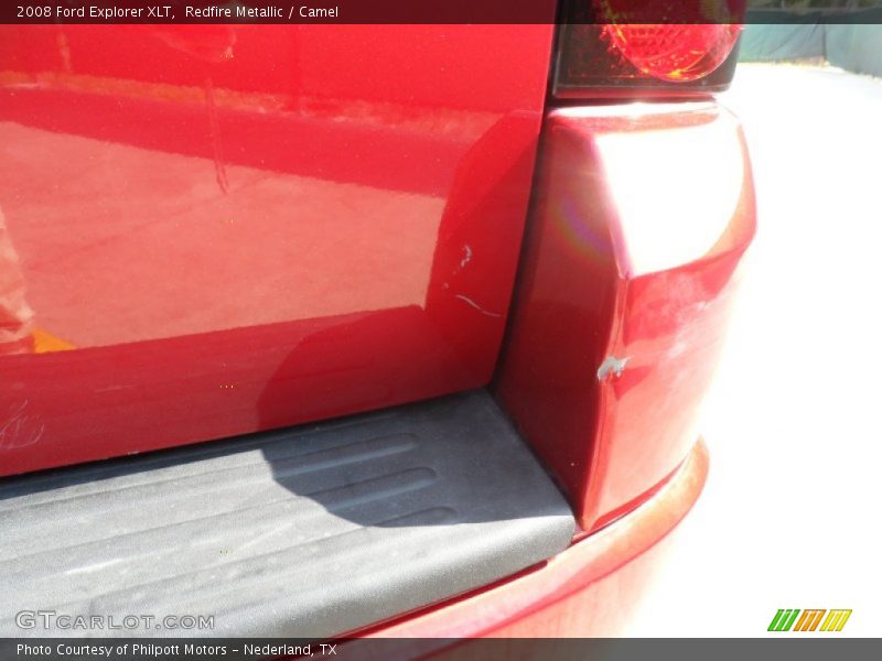 Redfire Metallic / Camel 2008 Ford Explorer XLT