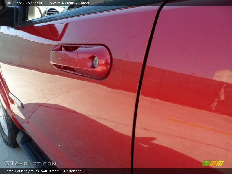 Redfire Metallic / Camel 2008 Ford Explorer XLT