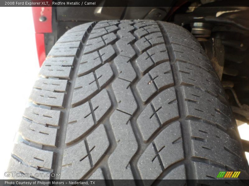 Redfire Metallic / Camel 2008 Ford Explorer XLT