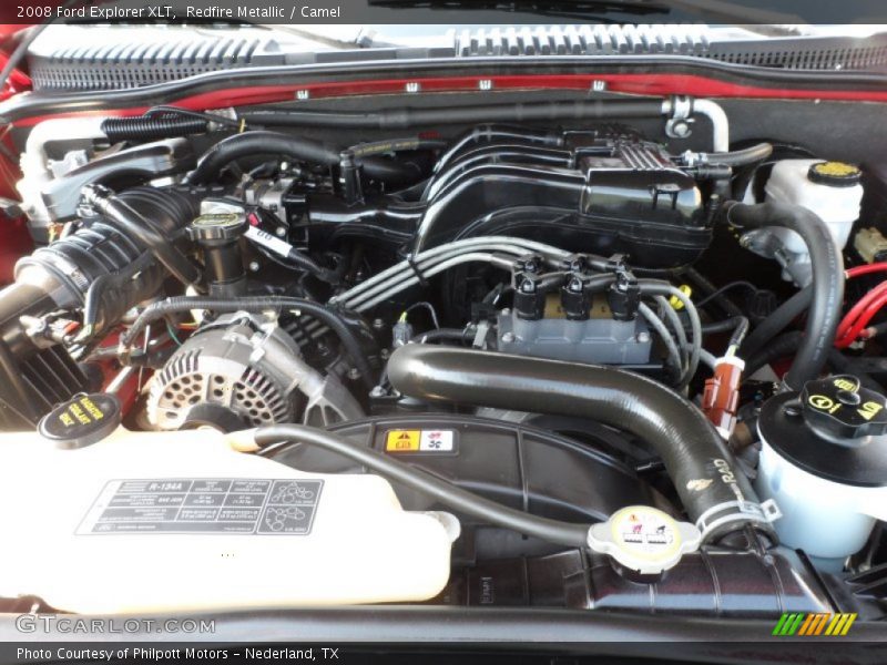 Redfire Metallic / Camel 2008 Ford Explorer XLT
