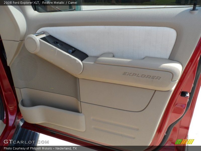 Redfire Metallic / Camel 2008 Ford Explorer XLT