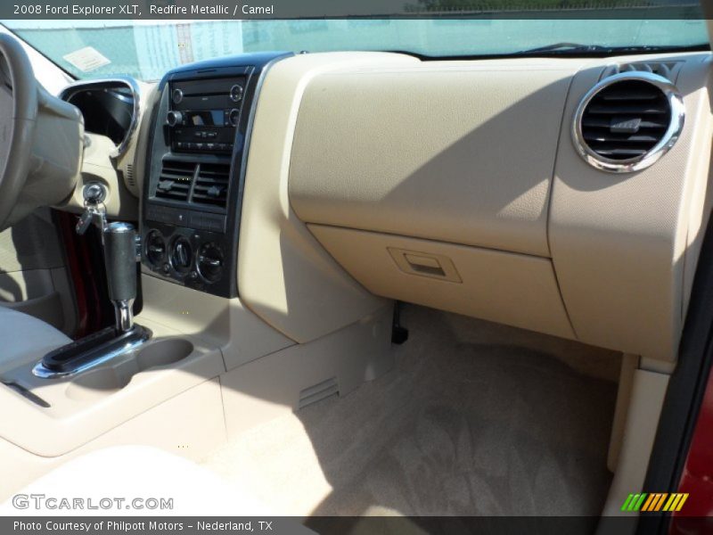 Redfire Metallic / Camel 2008 Ford Explorer XLT