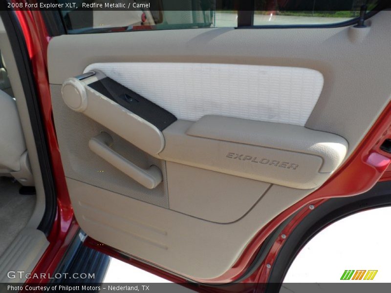 Redfire Metallic / Camel 2008 Ford Explorer XLT