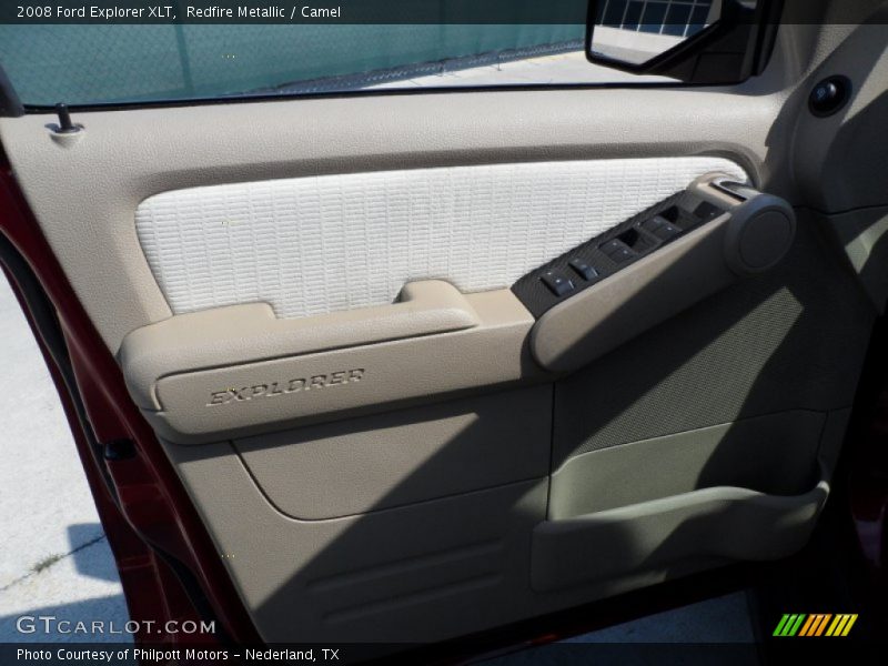 Redfire Metallic / Camel 2008 Ford Explorer XLT